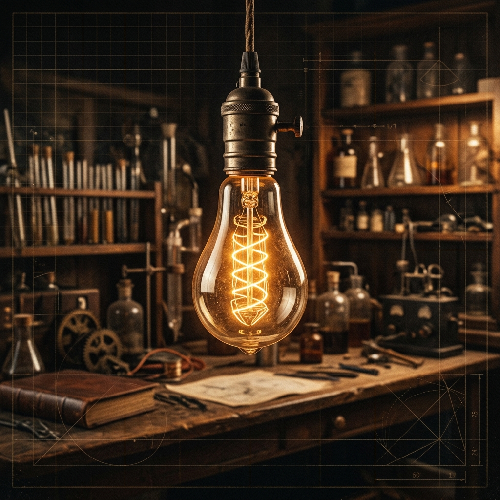 The Incandescent Spark: Thomas Edison and the Lightbulb